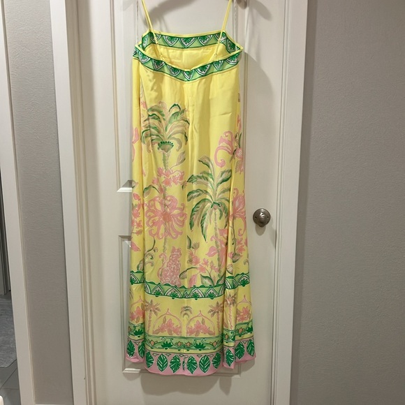 NWT Lilly Pulitzer Jesslyn Silk Maxi 12 - Picture 4 of 5